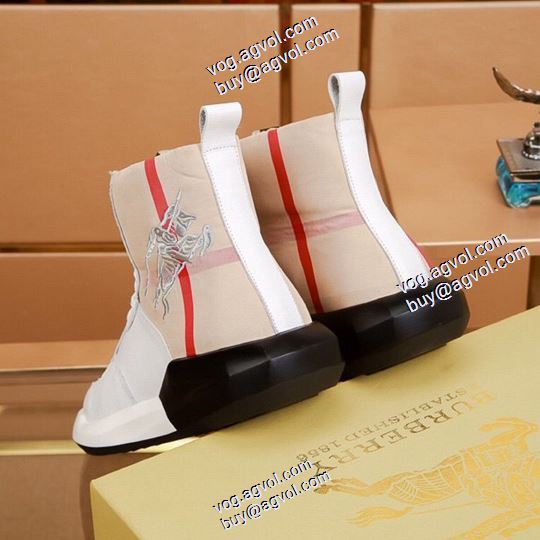 今買い◎得 2色可選2020AW ハイトップシューズ バーバリー BURBERRYスーパーコピー 激安 流行を超えた定番シューズ