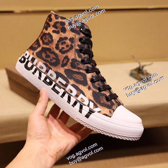 最安値に挑戦 ハイトップシューズ 2020AW バーバリー BURBERRYブランド 偽物 通販