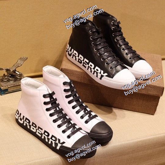 ファッション 人気 ハイトップシューズ 2色可選2020AW バーバリー BURBERRY スーパーコピー 