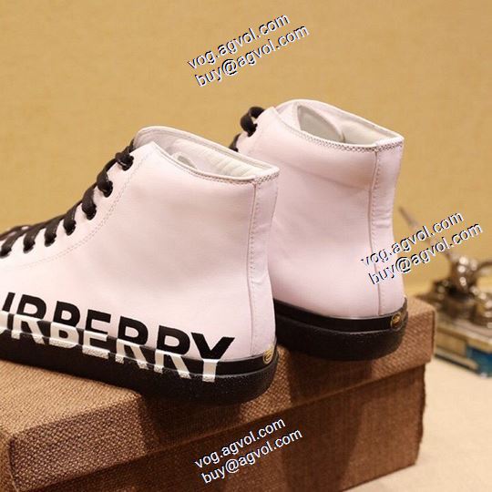 ファッション 人気 ハイトップシューズ 2色可選2020AW バーバリー BURBERRY スーパーコピー 