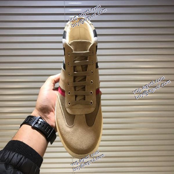 上品上質 2020AW 飽きの来ないカジュアルシューズ バーバリー BURBERRY ブランド  2色可選 