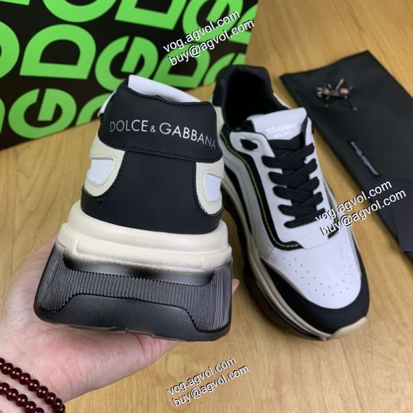 綺麗に決まるフォルム 2020秋冬 ドルチェ＆ガッバーナ Dolce&Gabbanaスーパーコピー カジュアルシューズ  2色可選