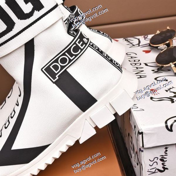 魅力ファッション 多色可選 2020秋冬 ドルチェ＆ガッバーナ Dolce&Gabbanaハイトップシューズ