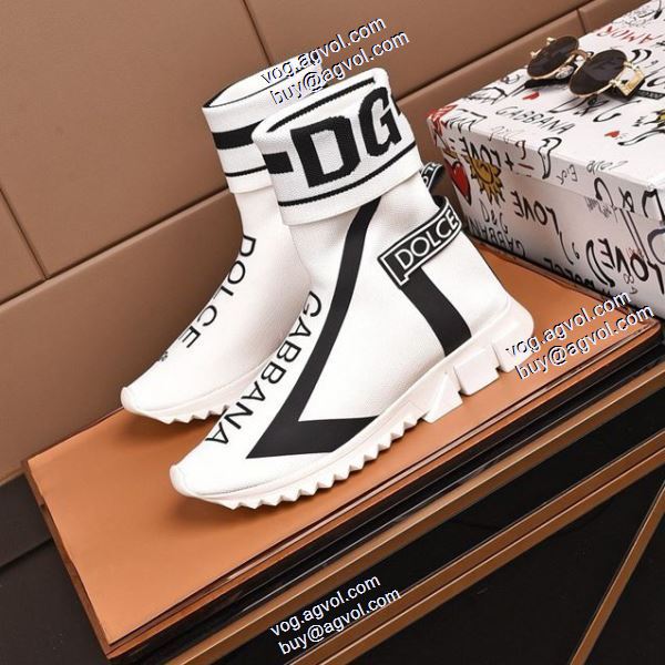 魅力ファッション 多色可選 2020秋冬 ドルチェ＆ガッバーナ Dolce&Gabbanaハイトップシューズ
