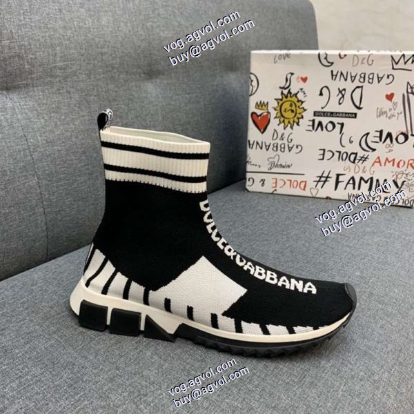 ドルチェ＆ガッバーナ Dolce&Gabbana 多色可選 2020秋冬 ハイトップシューズ スタイリッシュな印象