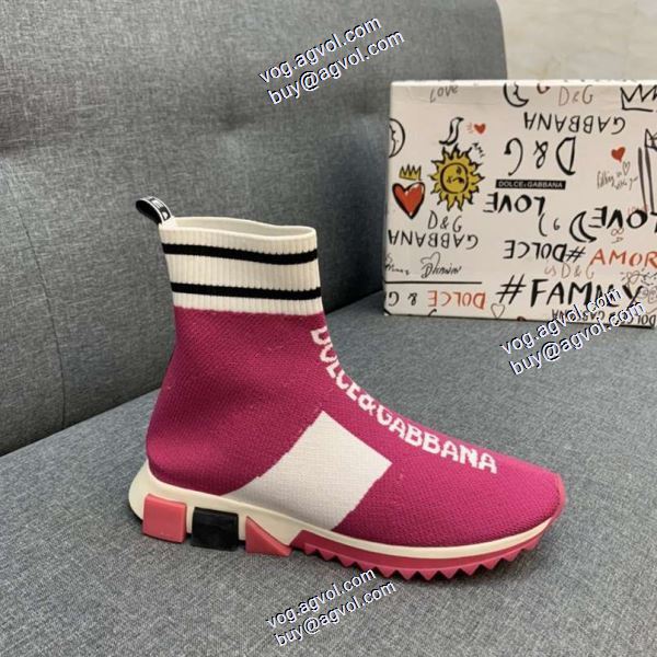 ドルチェ＆ガッバーナ Dolce&Gabbana 多色可選 2020秋冬 ハイトップシューズ スタイリッシュな印象