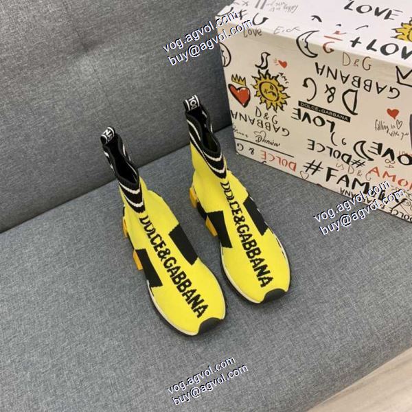 ドルチェ＆ガッバーナ Dolce&Gabbana 多色可選 2020秋冬 ハイトップシューズ スタイリッシュな印象