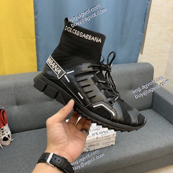 多色可選 2020秋冬新作 ハイトップシューズ ドルチェ＆ガッバーナ Dolce&Gabbanaブランドコピー お洒落に魅せる
