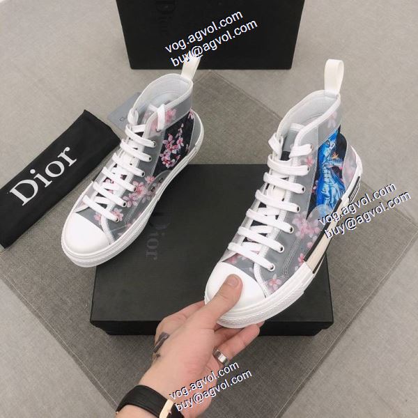 魅力ファッション 流行を超えた定番シューズ 2020秋冬 ディオール DIORブランド 偽物 通販  ハイトップシューズ