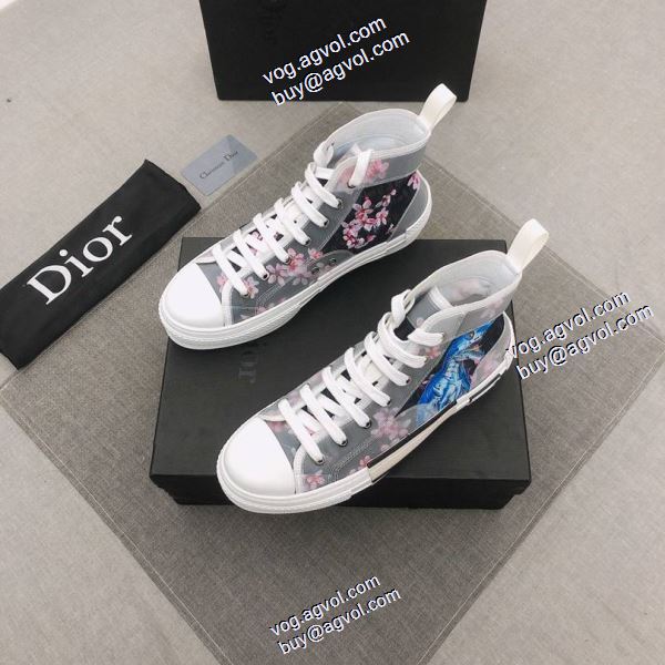 魅力ファッション 流行を超えた定番シューズ 2020秋冬 ディオール DIORブランド 偽物 通販  ハイトップシューズ
