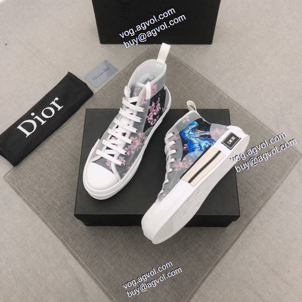 魅力ファッション 流行を超えた定番シューズ 2020秋冬 ディオール DIORブランド 偽物 通販  ハイトップシューズ