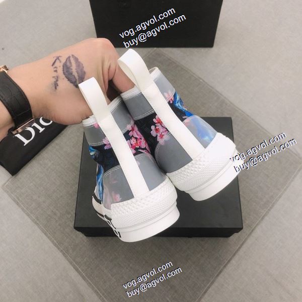 魅力ファッション 流行を超えた定番シューズ 2020秋冬 ディオール DIORブランド 偽物 通販  ハイトップシューズ