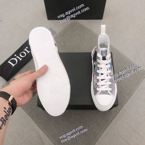 魅力ファッション 流行を超えた定番シューズ 2020秋冬 ディオール DIORブランド 偽物 通販  ハイトップシューズ