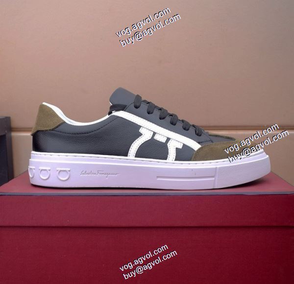 サルヴァトーレフェラガモ FERRAGAMOスーパーコピー 激安 ナチュラルな素材感 2色可選 カジュアルシューズ 最安値に挑戦 2020秋冬 