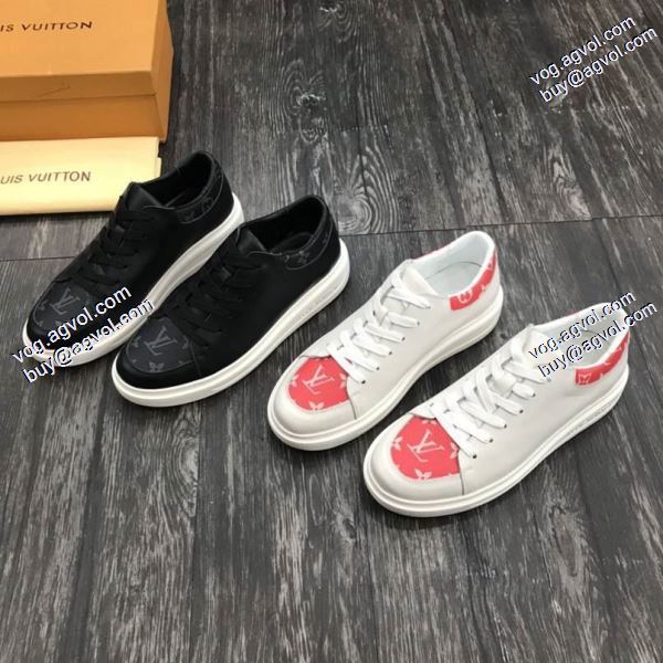 2色可選お買い得品2020春夏新作 LOUIS VUITTON 大人キレイに仕立てるルイ ヴィトンスニーカー/靴