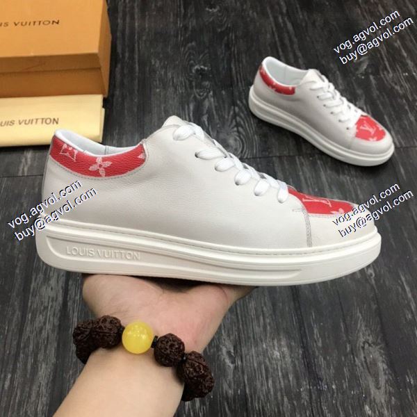 2色可選お買い得品2020春夏新作 LOUIS VUITTON 大人キレイに仕立てるルイ ヴィトンスニーカー/靴