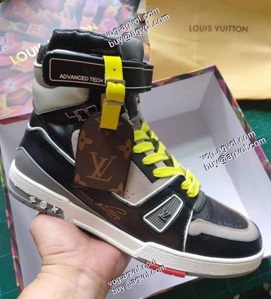 2020秋冬 人気販売中 ハイトップシューズ  ルイ ヴィトン LOUIS VUITTONスーパーコピー