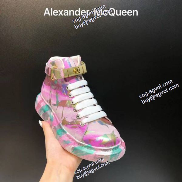 多色可選 2020秋冬 人気 ランキング カジュアルシューズ アレキサンダー マックイーン alexander mcqueenコピーブランド