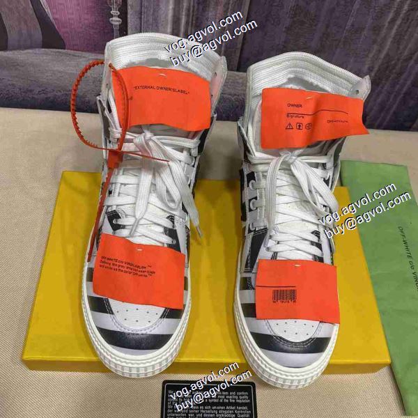 ハイトップシューズ  Off-White オフホワイトコピー 長く愛用できる  2色可選 2020秋冬