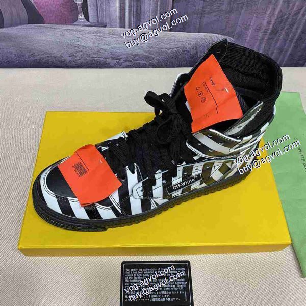 ハイトップシューズ  Off-White オフホワイトコピー 長く愛用できる  2色可選 2020秋冬