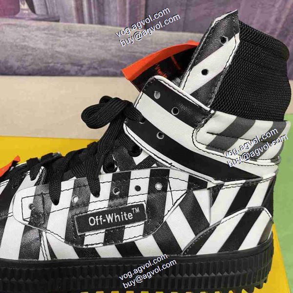 ハイトップシューズ  Off-White オフホワイトコピー 長く愛用できる  2色可選 2020秋冬