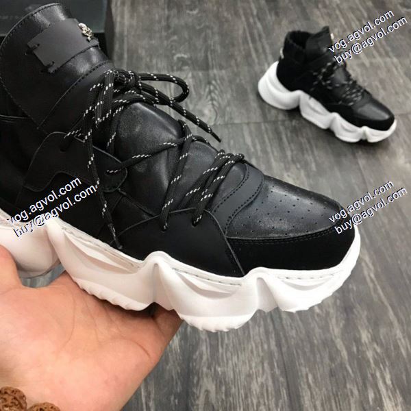 素敵PHILIPP PLEIN2020春夏新作フィリッププレイン 個性的なデザイン スニーカー/靴3色可選