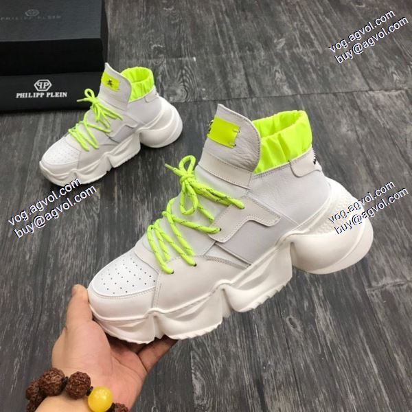 モデル大絶賛フィリッププレイン2色可選 PHILIPP?PLEIN 肌触りのいい 2020春夏新作スニーカー/靴