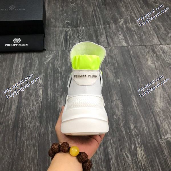 モデル大絶賛フィリッププレイン2色可選 PHILIPP?PLEIN 肌触りのいい 2020春夏新作スニーカー/靴