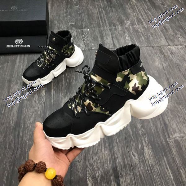 フィリッププレイン魅惑2020春夏新作 ムダな装飾を排したデザインスニーカー/靴PHILIPP PLEIN 2色可選