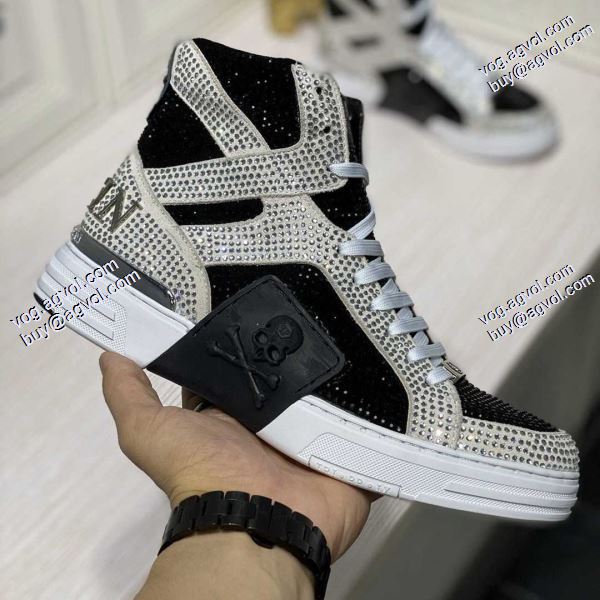 お洒落な存在感2020春夏新作2色可選 フィリッププレイン 大人気再登場 高品質PHILIPP?PLEIN スニーカー/靴
