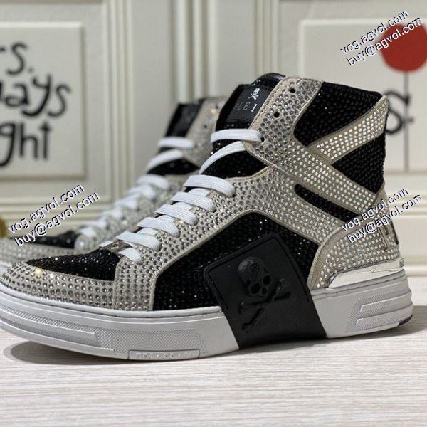 お洒落な存在感2020春夏新作2色可選 フィリッププレイン 大人気再登場 高品質PHILIPP?PLEIN スニーカー/靴