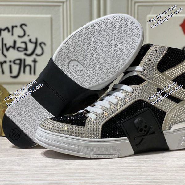 お洒落な存在感2020春夏新作2色可選 フィリッププレイン 大人気再登場 高品質PHILIPP?PLEIN スニーカー/靴