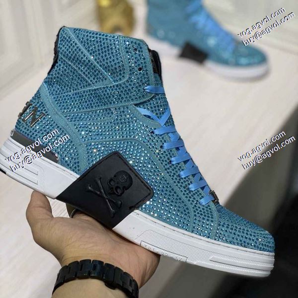 PHILIPP PLEIN3色可選 2020春夏新作フィリッププレイン ムダな装飾を排したデザインスニーカー/靴