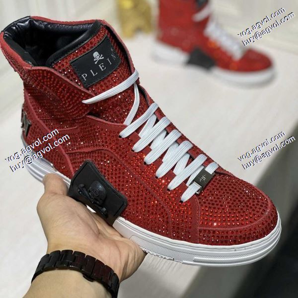 PHILIPP PLEIN3色可選 2020春夏新作フィリッププレイン ムダな装飾を排したデザインスニーカー/靴