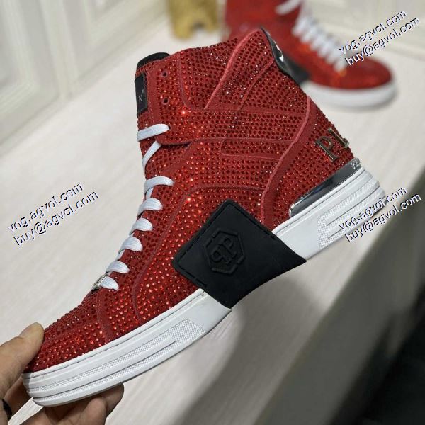 PHILIPP PLEIN3色可選 2020春夏新作フィリッププレイン ムダな装飾を排したデザインスニーカー/靴