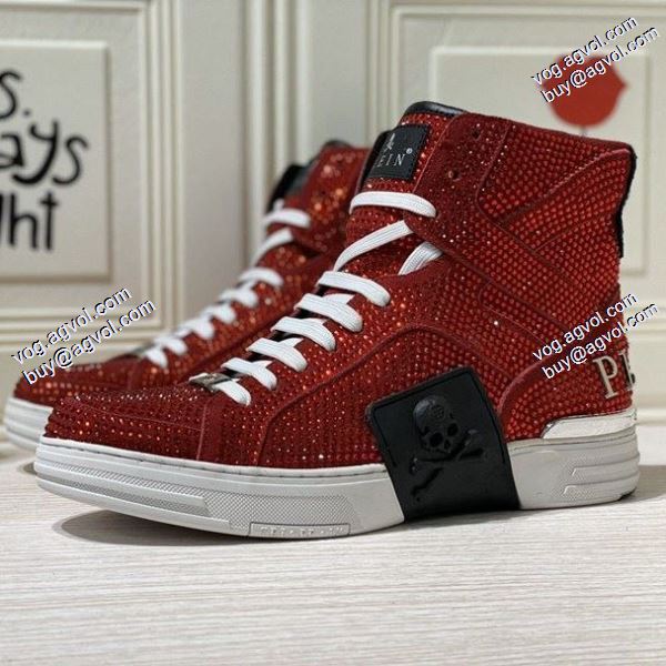 PHILIPP PLEIN3色可選 2020春夏新作フィリッププレイン ムダな装飾を排したデザインスニーカー/靴