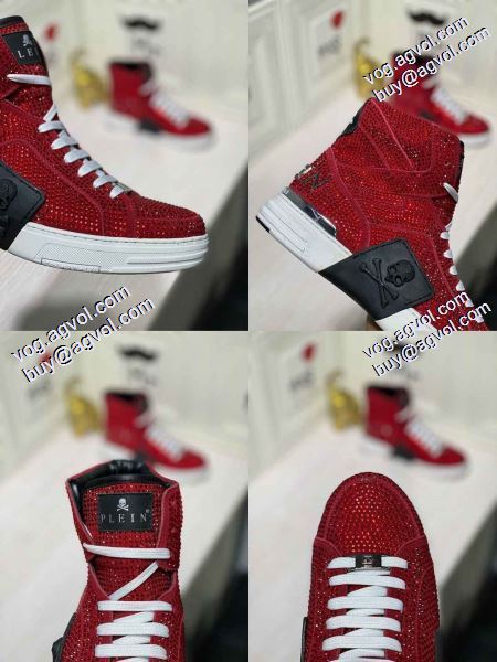 PHILIPP PLEIN3色可選 2020春夏新作フィリッププレイン ムダな装飾を排したデザインスニーカー/靴