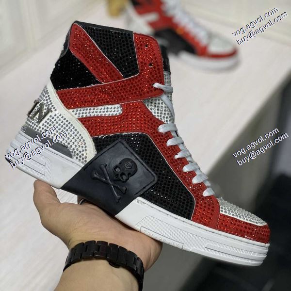 フィリッププレイン2020春夏新作 高評価の人気品 PHILIPP?PLEIN ランキング商品2色可選 スニーカー/靴