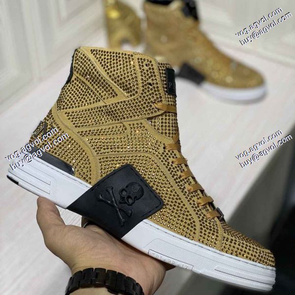 フィリッププレイン2020春夏新作 高評価の人気品 PHILIPP?PLEIN ランキング商品2色可選 スニーカー/靴