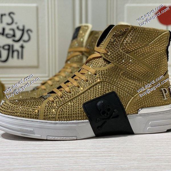 フィリッププレイン2020春夏新作 高評価の人気品 PHILIPP?PLEIN ランキング商品2色可選 スニーカー/靴