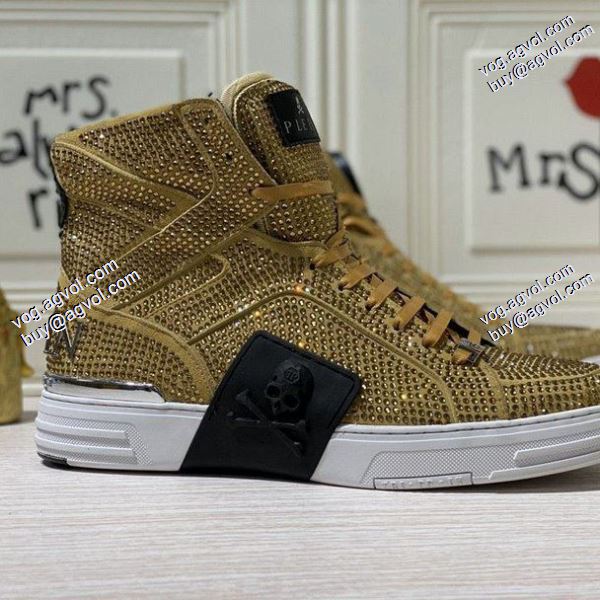 フィリッププレイン2020春夏新作 高評価の人気品 PHILIPP?PLEIN ランキング商品2色可選 スニーカー/靴