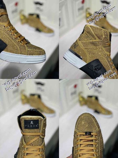 フィリッププレイン2020春夏新作 高評価の人気品 PHILIPP?PLEIN ランキング商品2色可選 スニーカー/靴