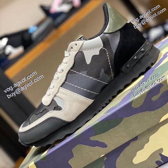 上質 2020春夏新作魅力的VALENTINO スタイリッシュな印象スニーカー/靴ヴァレンティノ