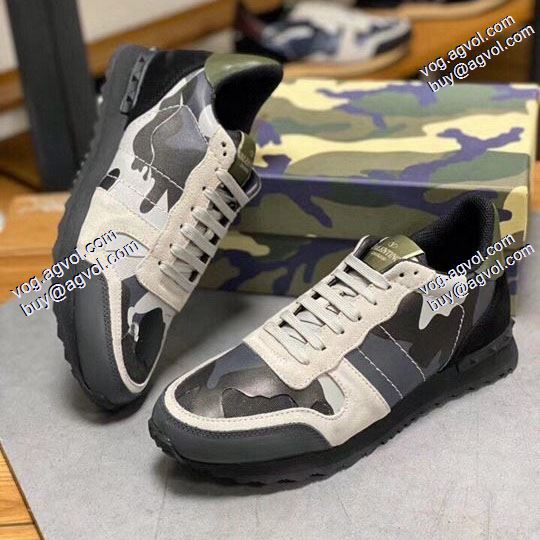 上質 2020春夏新作魅力的VALENTINO スタイリッシュな印象スニーカー/靴ヴァレンティノ
