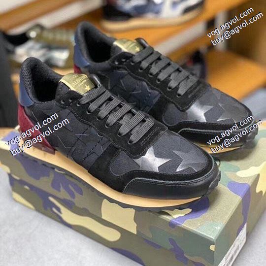 VALENTINO 2020春夏新作 お洒落に魅せる ヴァレンティノ セレブ風スニーカー/靴
