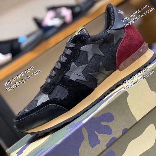 VALENTINO 2020春夏新作 お洒落に魅せる ヴァレンティノ セレブ風スニーカー/靴