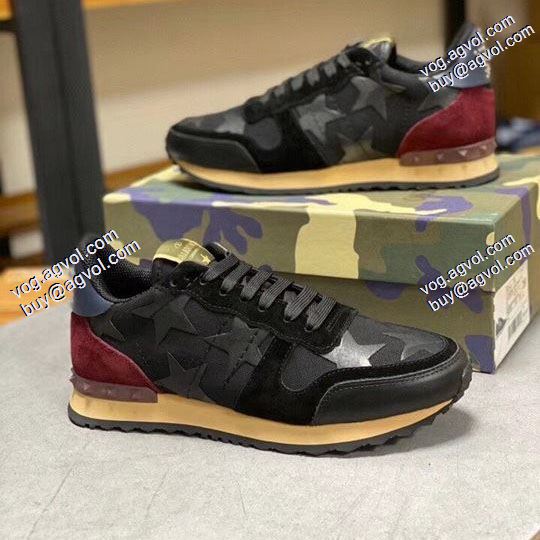 VALENTINO 2020春夏新作 お洒落に魅せる ヴァレンティノ セレブ風スニーカー/靴