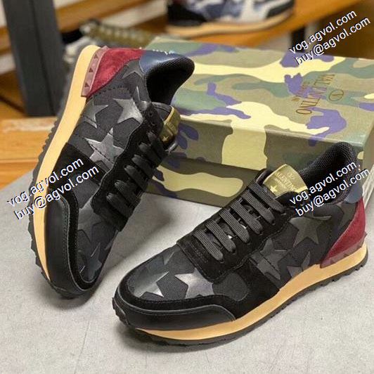 VALENTINO 2020春夏新作 お洒落に魅せる ヴァレンティノ セレブ風スニーカー/靴