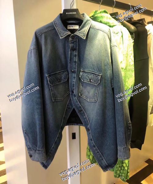 デニムジャケット極上の着心地 バレンシアガ BALENCIAGA 2020AW バレンシアガブランド 偽物 通販 