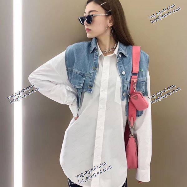 バレンシアガセール中 BALENCIAGA 2020AW デニムジャケット BALENCIAGAコピー 上品な輝きを放つ形